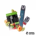 Набор S: подсистема Elf Bar Rf 350 Dark Green + набор для самозамеса Punch Fruit Rush 30 мл 50 мг + Картридж ELF BAR RF350 + Стикерпак