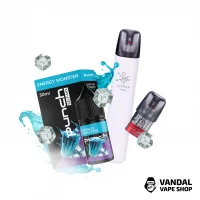 Набор S 2.0: Rf 350 White + Картридж ELF BAR RF350 + Punch Energy Monster 30 мл 50 мг + Стикерпак
