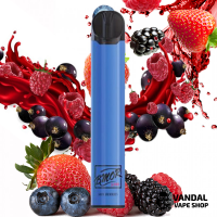 Одноразка BMOR XTRA 1600 puffs Disposable Pod Kit - Mix Berries 5%