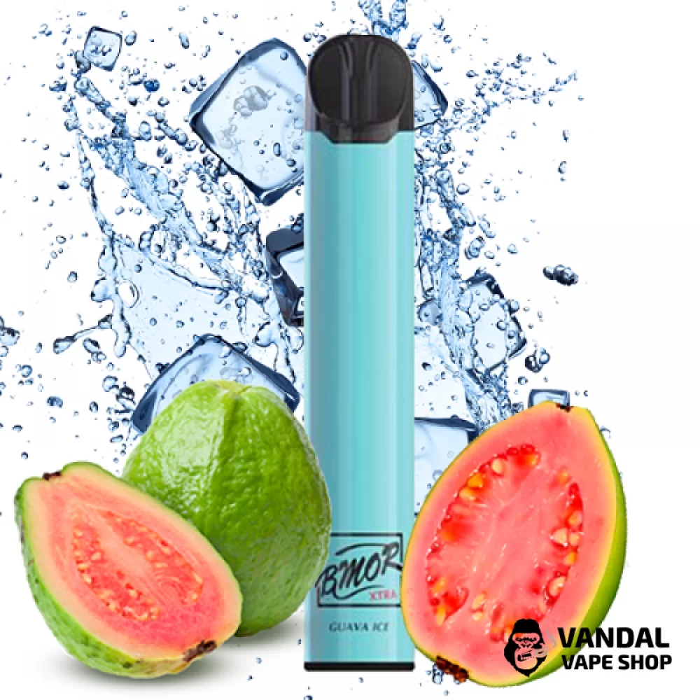 Одноразова Pod-система Pod BMOR XTRA Disposable Pod Kit на 1600 затяжок зі смаком гуави з холодком Одноразова Pod-система Pod BMOR XTRA Disposable Pod Kit на 1600 затяжок зі смаком гуави з холодком