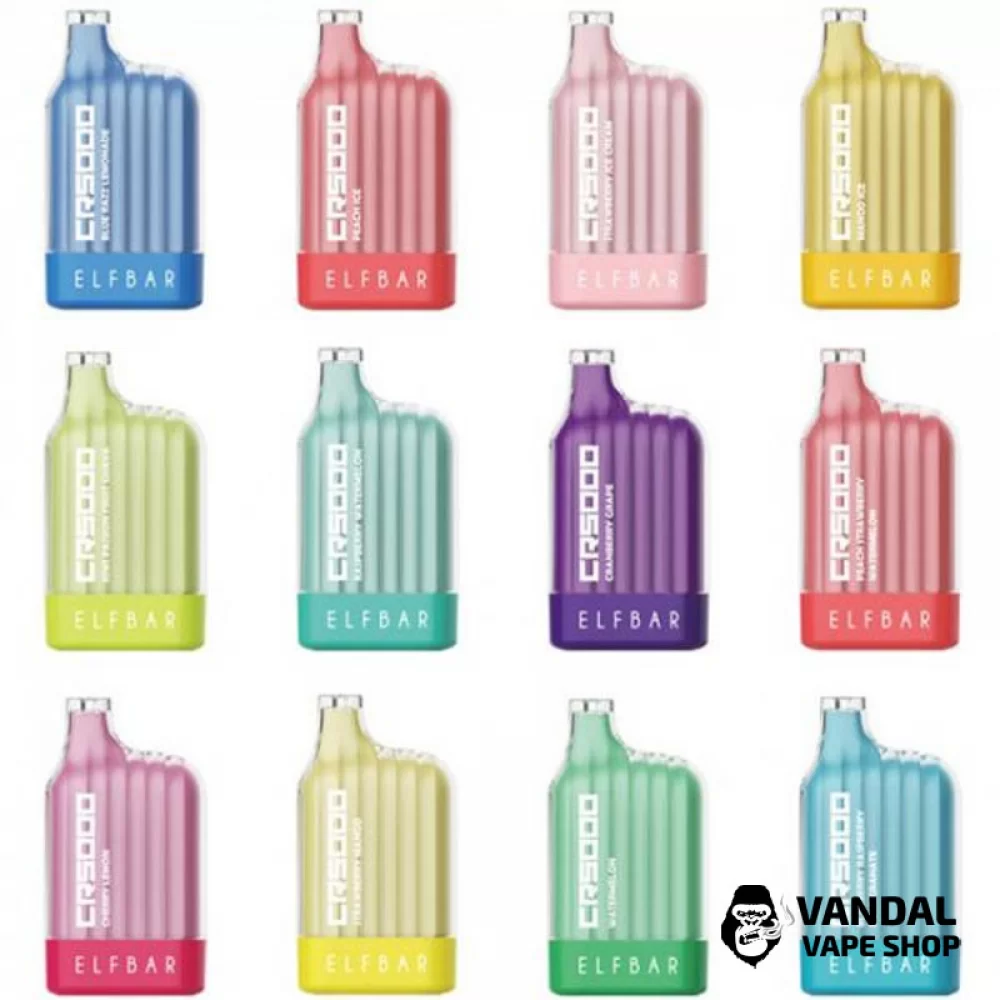 Одноразова Pod система Elf Bar CR5000 50 мг 650 мАг  на 5000 затяжок