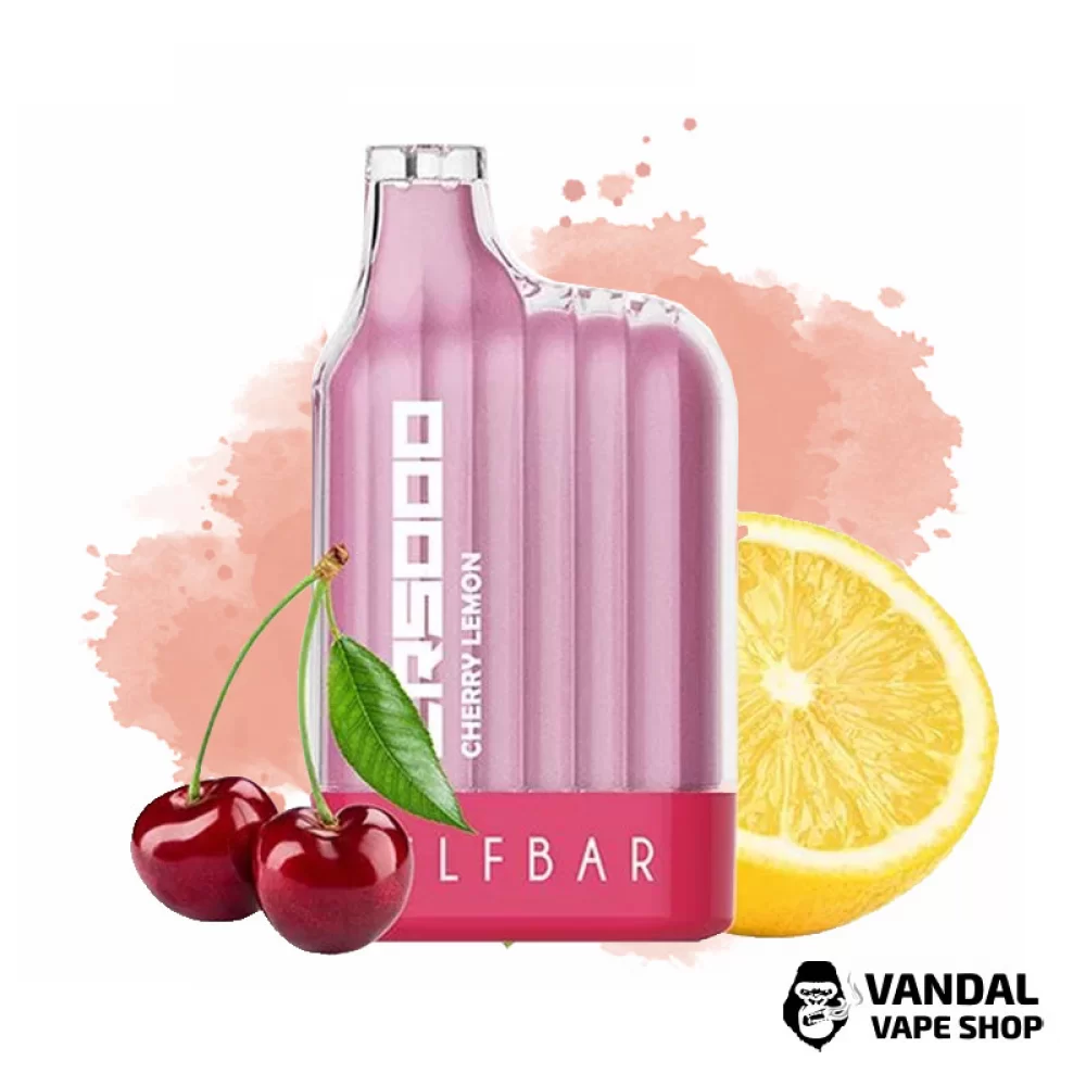 Одноразова Pod система Elf Bar CR5000 50 мг 650 мАг на 5000 затяжок зі смаком вишні, лимона Одноразова Pod система Elf Bar CR5000 50 мг 650 мАг на 5000 затяжок зі смаком вишні, лимона