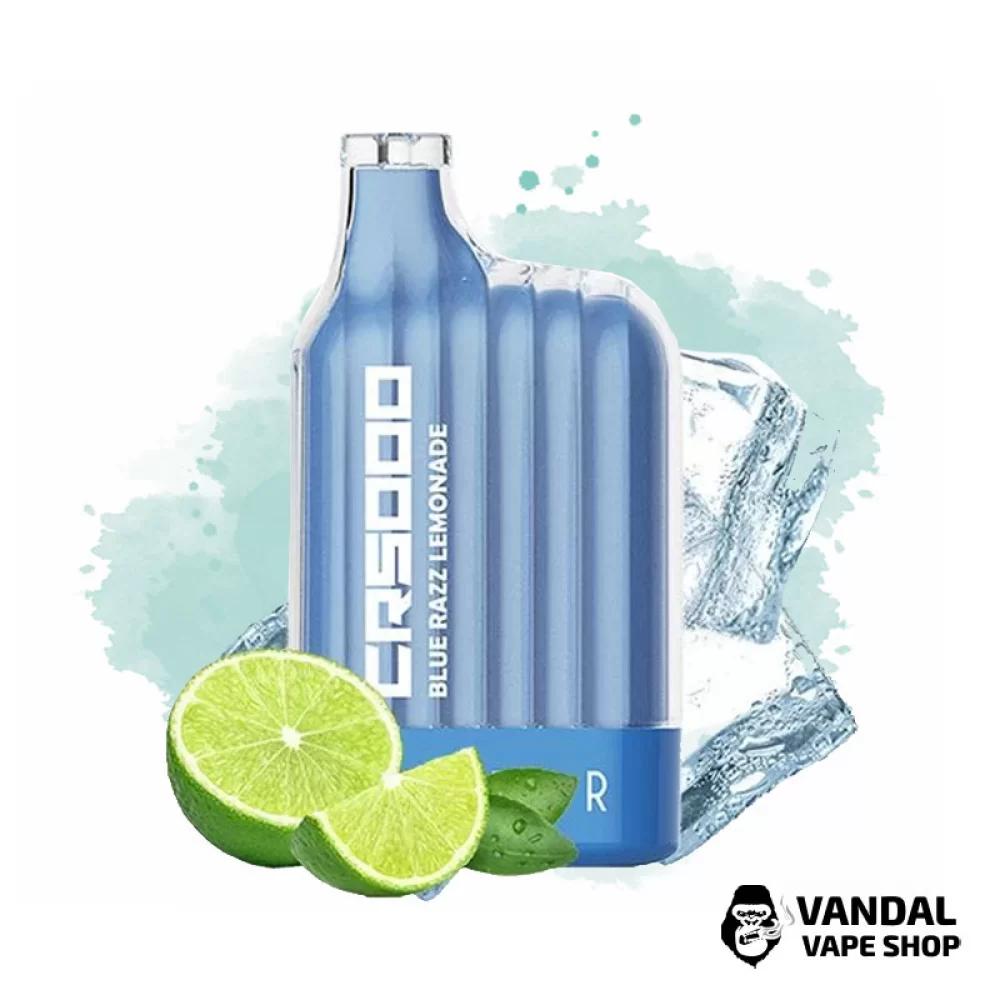 Одноразовая Pod система Elf Bar CR5000 50 мг 650 мАч на 5000 затяжек со вкусом синего лимонада Одноразовая Pod система Elf Bar CR5000 50 мг 650 мАч на 5000 затяжек со вкусом синего лимонада