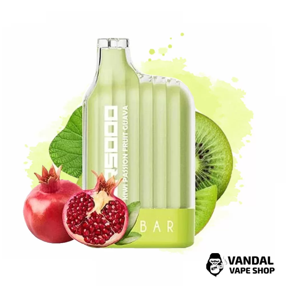 Одноразовая Pod система Elf Bar CR5000 50 мг 650 мАч на 5000 затяжек со вкусом киви, гуавы, питаи Одноразовая Pod система Elf Bar CR5000 50 мг 650 мАч на 5000 затяжек со вкусом киви, гуавы, питаи