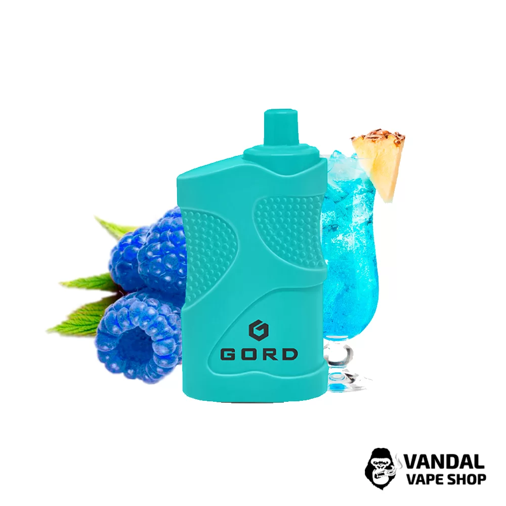 Одноразовая Pod система Gord 4000 550 маг 5% со вкусом лимонада с голубой малиной и легкой кислинкой лимона