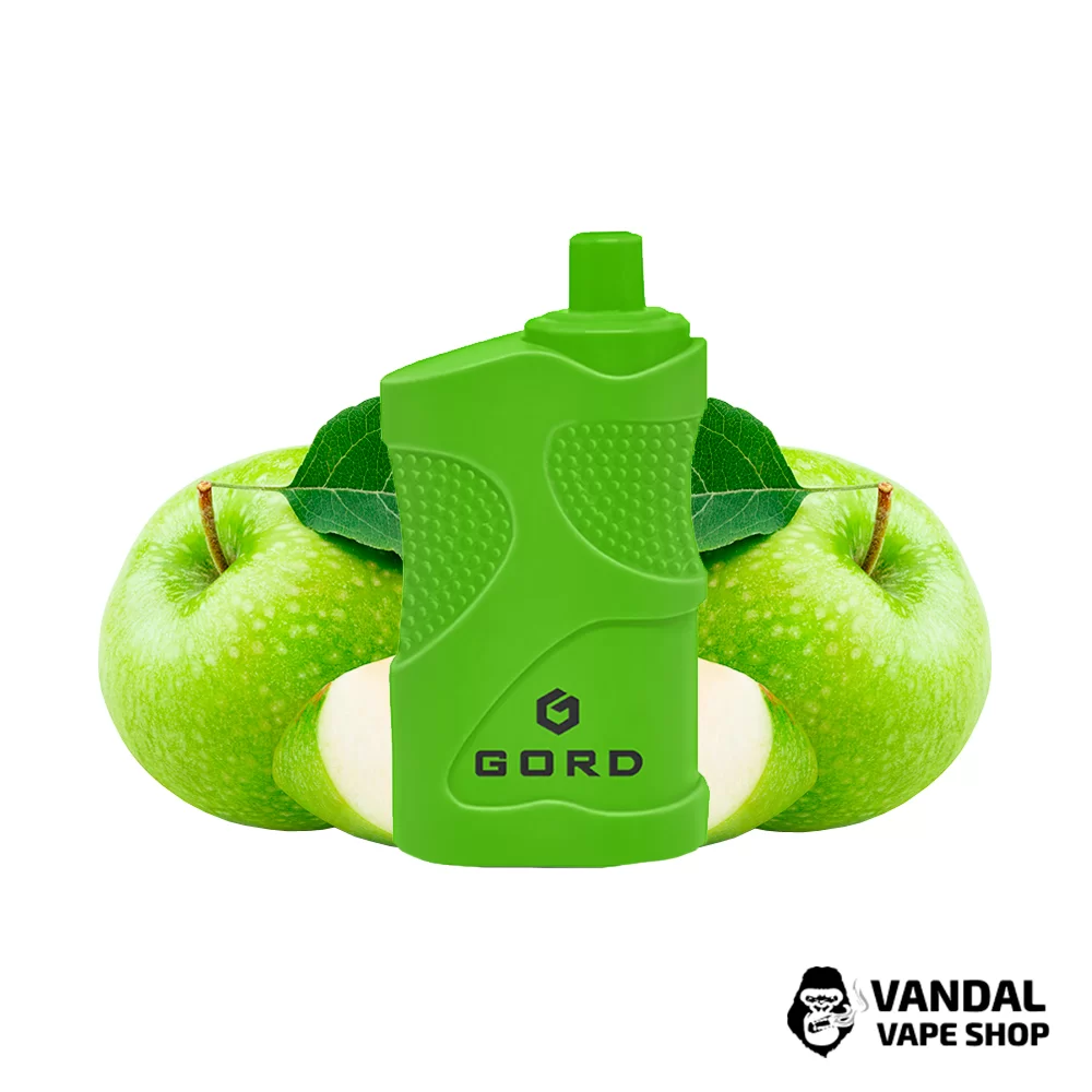 Одноразова Pod система Gord 4000 550 маг 5% на 4000 затяжок зі смаком зеленого яблука