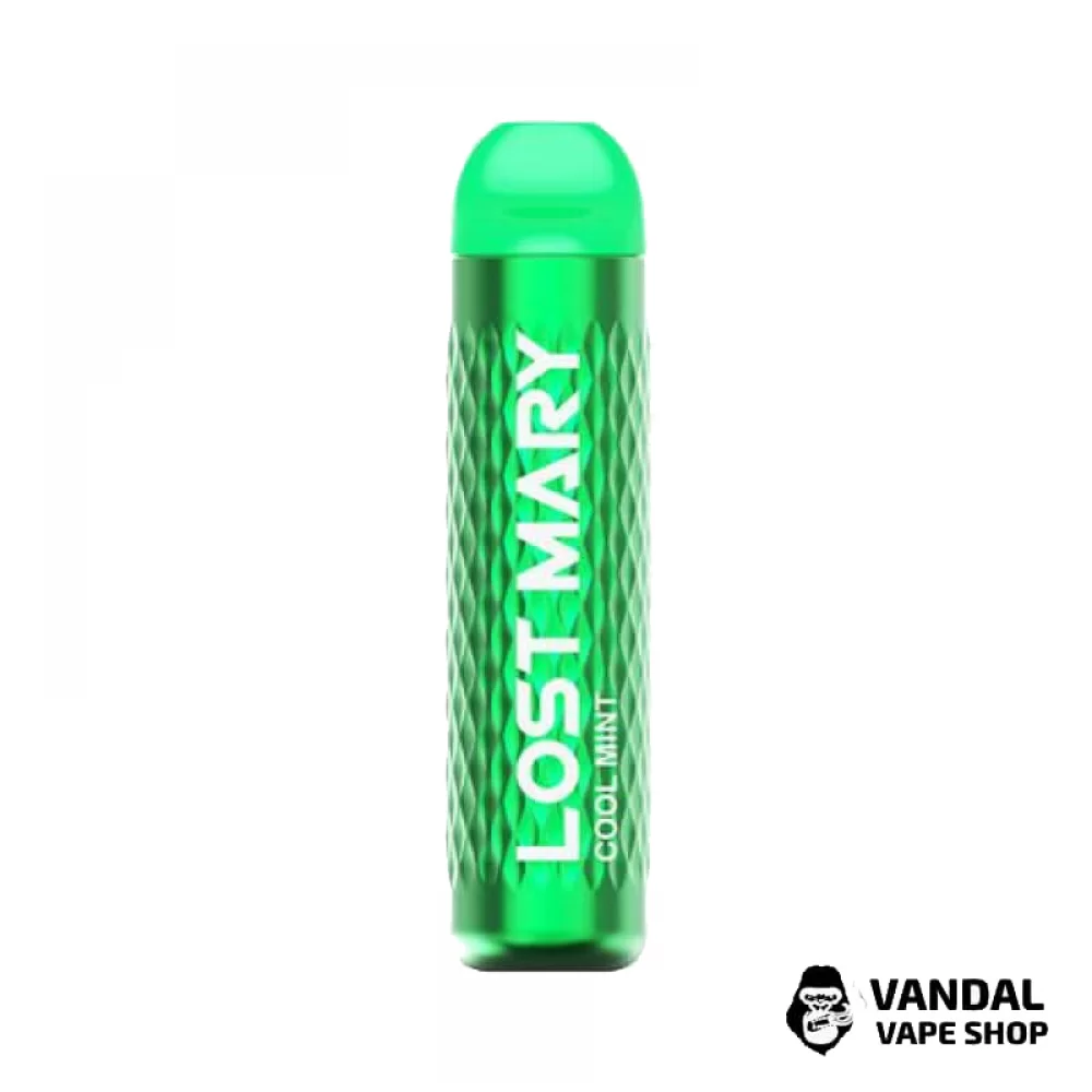 Одноразова Pod-система Lost Mary 3000 Pro з міцністю нікотину 5% зі смаком холодної м'яти