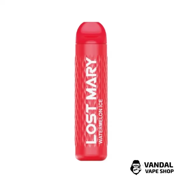Одноразовая Pod-система Lost Mary 3000 Standart с крепостью никотина 5% со вкусом арбуза с холодком