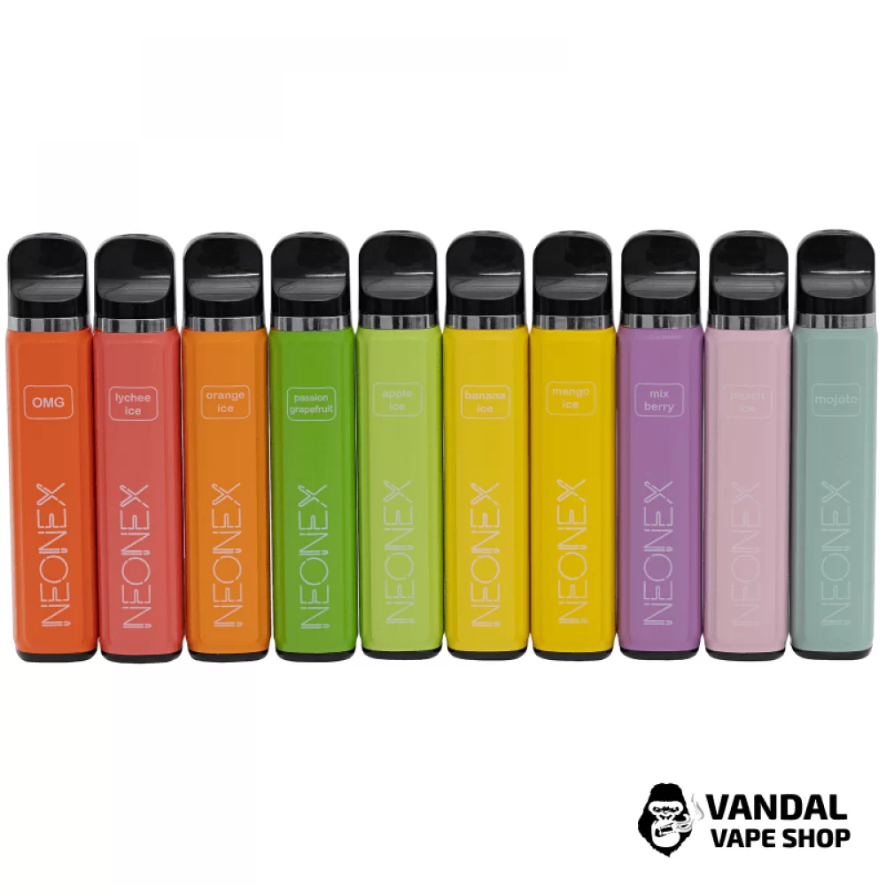 Одноразова Pod система Neonex Disposable Pod Kit 4.5% 550 mAh на 1500 затяжок Одноразова Pod система Neonex Disposable Pod Kit 4.5% 550 mAh на 1500 затяжок