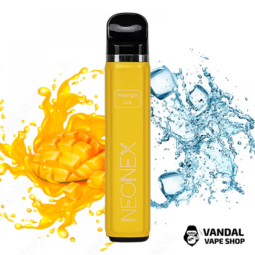 Одноразовая Pod система Neonex Disposable Pod Kit 4.5% 550 mAh на 1500 затяжек со вкусом манго с холодком Одноразовая Pod система Neonex Disposable Pod Kit 4.5% 550 mAh на 1500 затяжек со вкусом манго с холодком