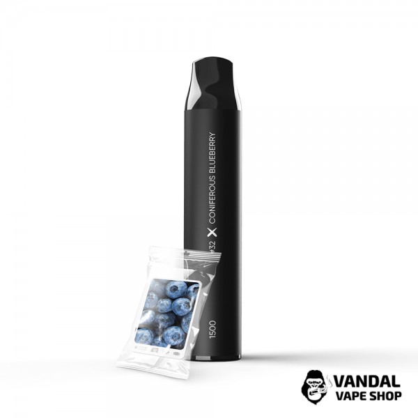  Одноразовый Pod SAB 1500 Disposable Pod 850 мАг 5% на 1500 затяжек со вкусом черники
