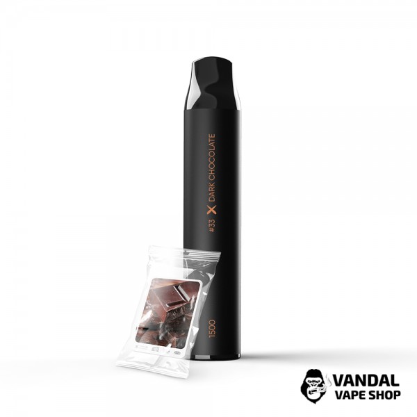 Одноразовый Pod SAB 1500 Disposable Pod 850 мАг 5% на 1500 затяжек со вкусом черного шоколада