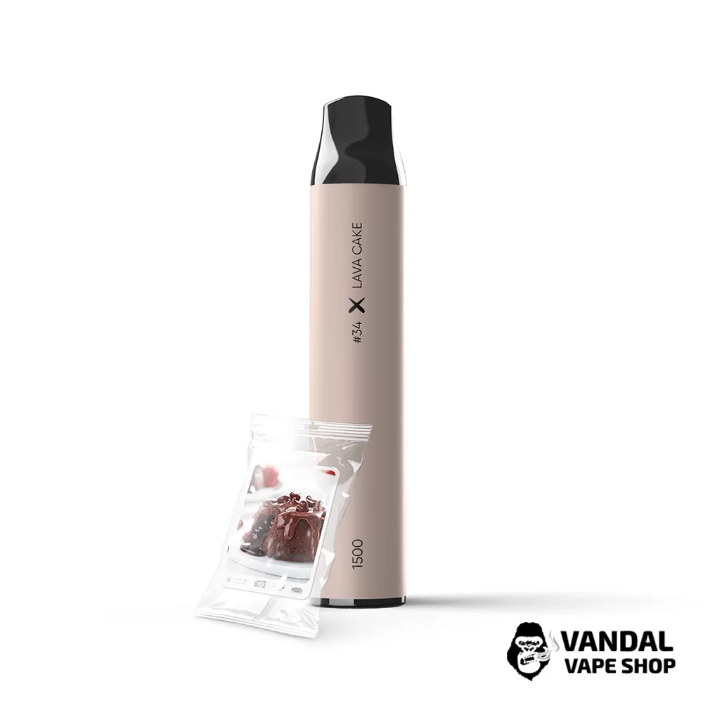 Одноразовый Pod SAB 1500 Disposable Pod 850 мАг 5% на 1500 затяжек со вкусом десерта с шоколадом