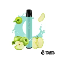 Vapeman SOLO X 1500 50 мг 850 мАч - Green Apple