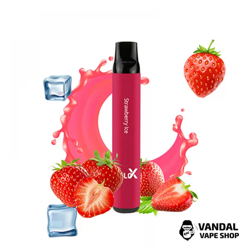 Одноразова Pod система Vapeman SOLO X 50 мг 850 мАг на 1500 затяжок зі смаком полуниці з льодом Одноразова Pod система Vapeman SOLO X 50 мг 850 мАг на 1500 затяжок зі смаком полуниці з льодом