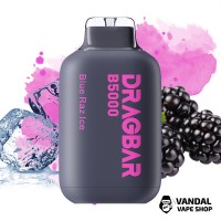 DragBar B5000 50 мг 500 мАг  - Blue Razz Ice