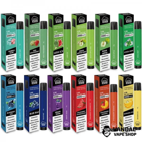 Одноразовий Pod Airis Mega 2000 Disposable Vape