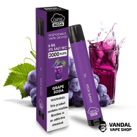 Airis Mega 2000 Disposable Vape Grape Soda 5%