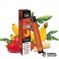 Одноразка Airis Mega 2000 Disposable Vape Strawberry Banana 5% со вкусом клубники с бананом