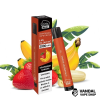 Airis Mega 2000 Disposable Vape Strawberry Banana 5%