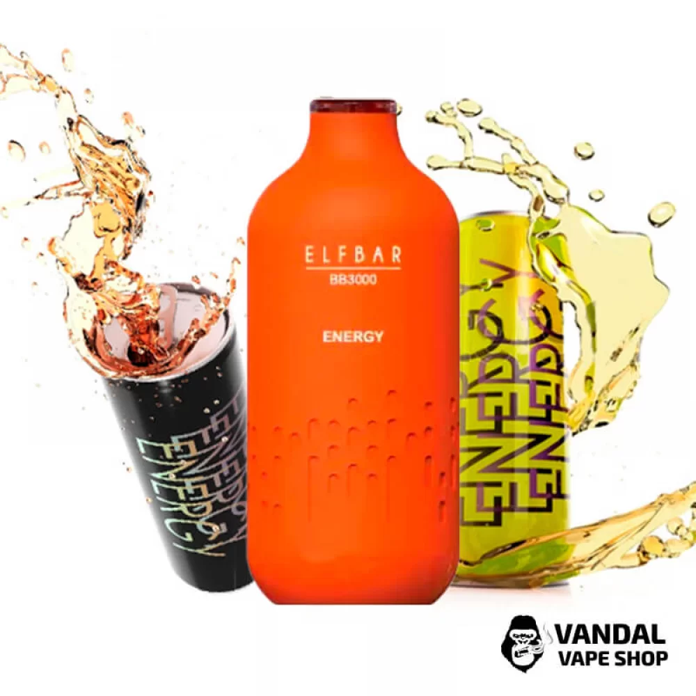 Одноразовый Pod Elf Bar BB3000 Disposable Pod 650mAh 5% на 3000 затяжек со вкусом энергетика Одноразовый Pod Elf Bar BB3000 Disposable Pod 650mAh 5% на 3000 затяжек со вкусом энергетика