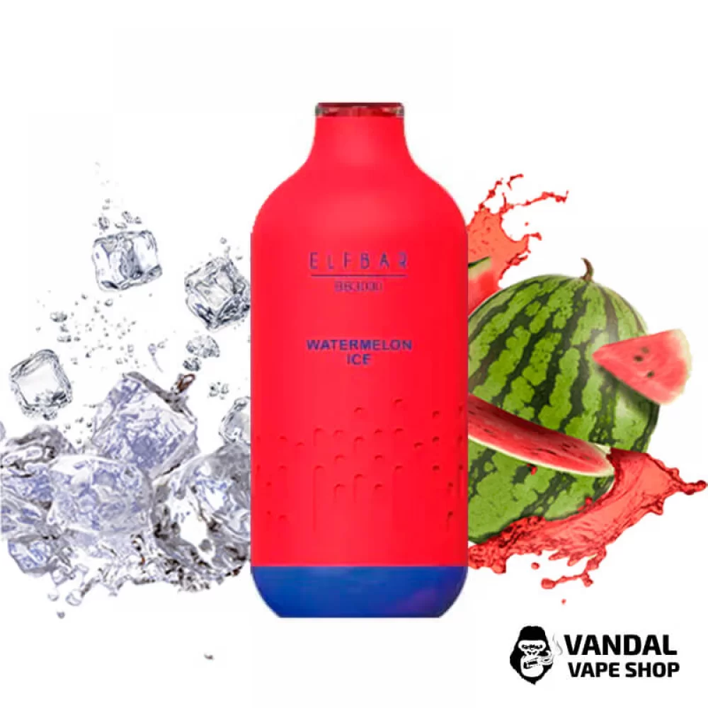 Одноразовий Pod Elf Bar BB3000 Disposable Pod 650mAh 5% на 3000 затяжок зі смаком кавуна з холодком Одноразовий Pod Elf Bar BB3000 Disposable Pod 650mAh 5% на 3000 затяжок зі смаком кавуна з холодком