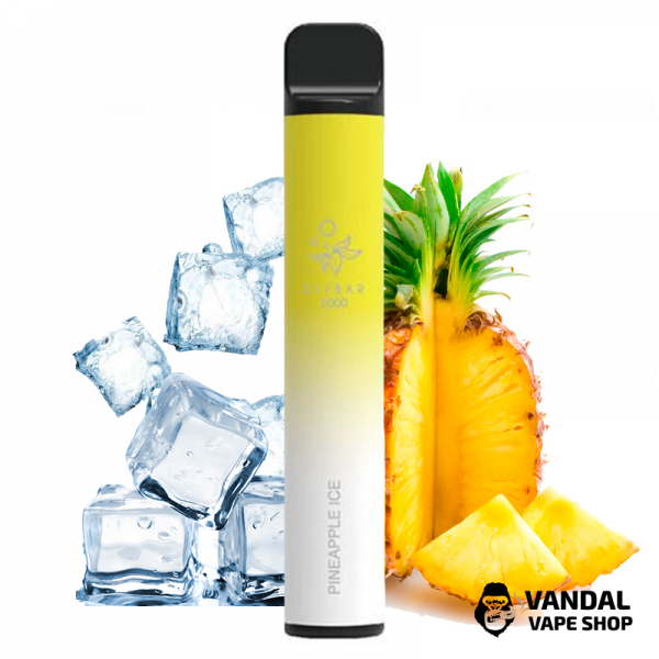 Одноразовый Pod Elf Bar 2000 Disposable 1200 mAh 5% на 2000 затяжек со вкусом ананаса с холодком
