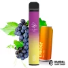 Одноразовий Pod Elf Bar 2000 Disposable 1200 mAh 5% на 2000 затяжок зі смаком енергетику з виноградом