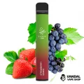 Одноразовий Pod Elf Bar 2000 Disposable 1200 mAh 5% на 2000 затяжок зі смаком полуниці та винограду