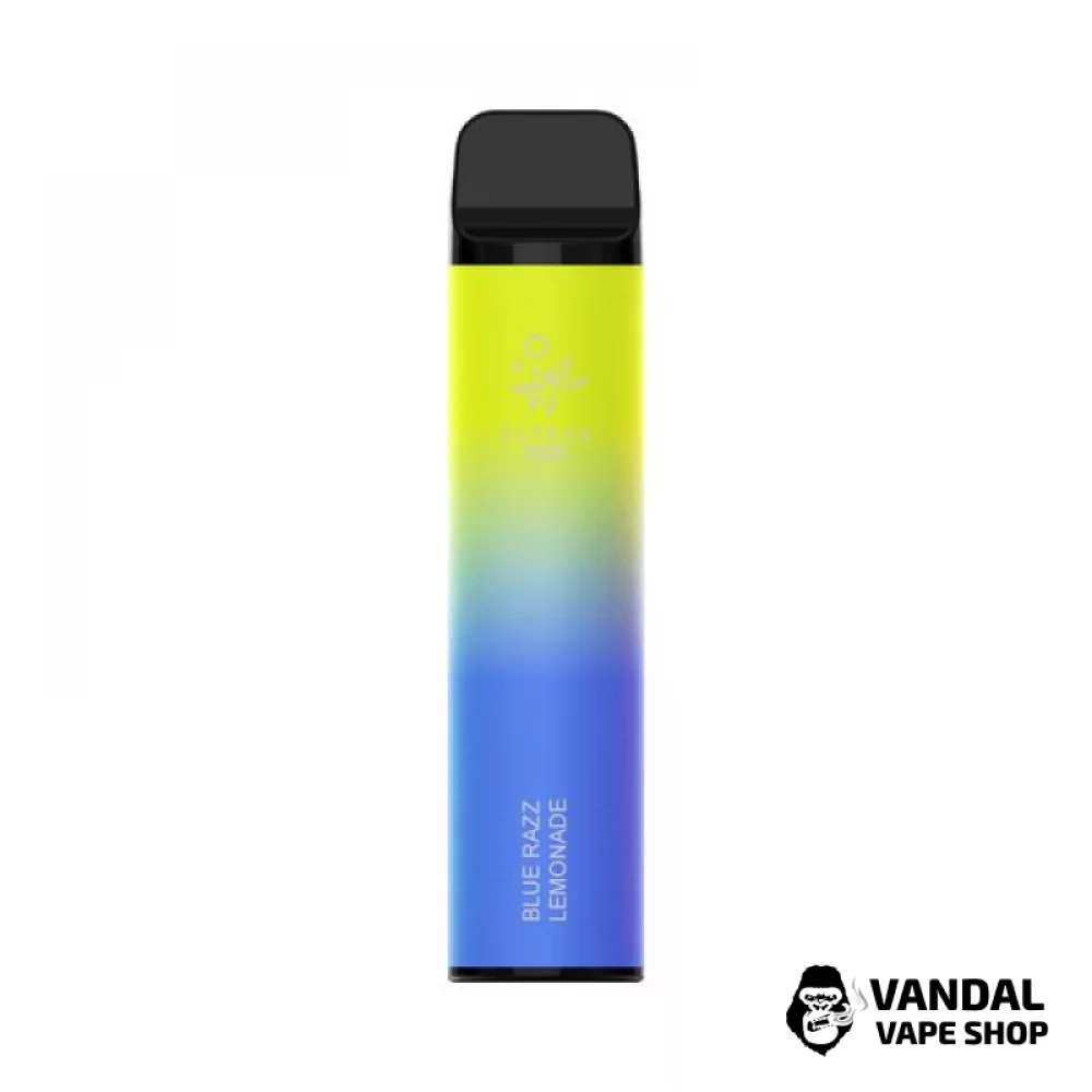 Одноразовый перезаряжаемый Pod Elf Bar 650 мАч на 5000 затяжек со вкусом лимонада с голубой малиной Одноразовый перезаряжаемый Pod Elf Bar 650 мАч на 5000 затяжек со вкусом лимонада с голубой малиной