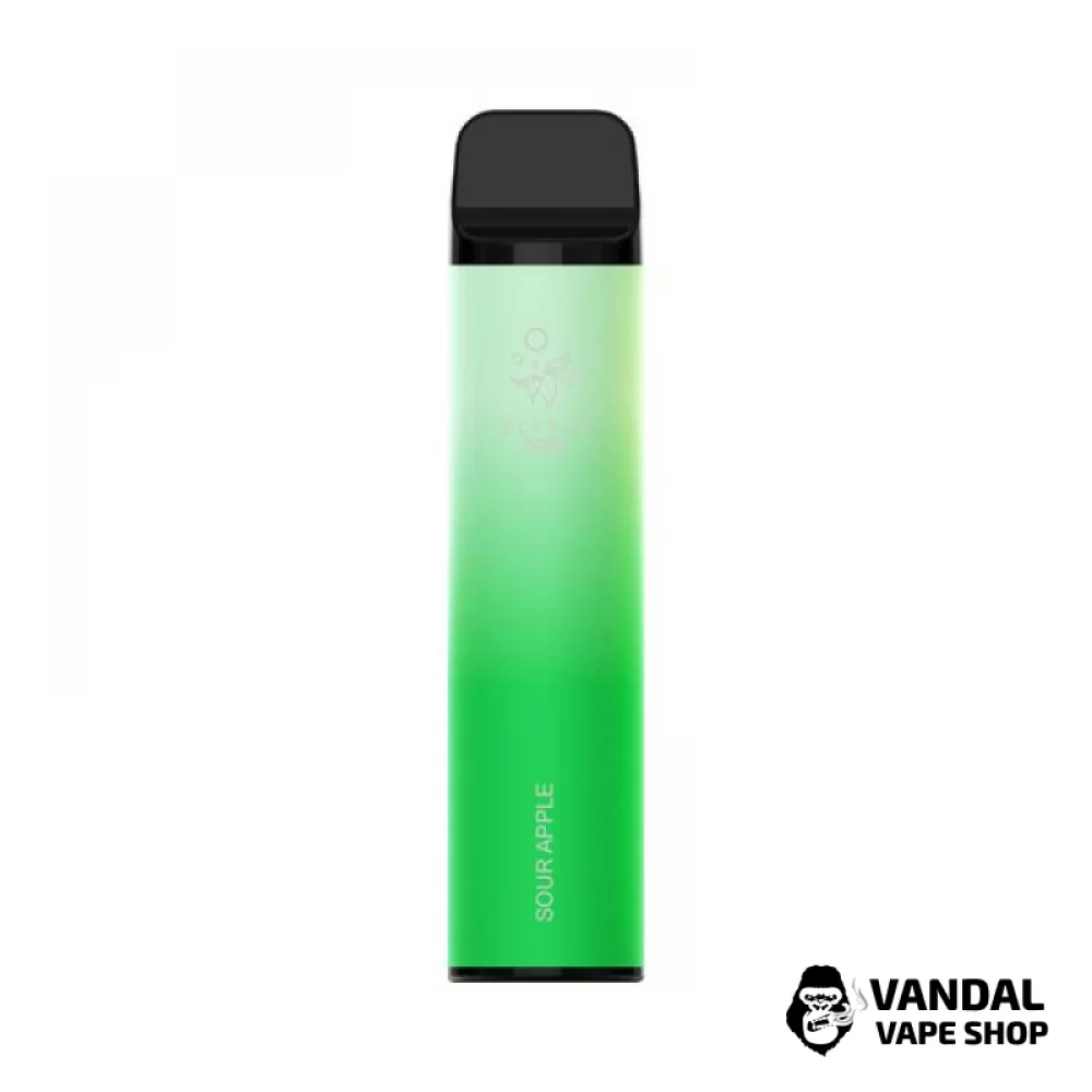 Одноразовый перезаряжаемый Pod Elf Bar 650 мАч на 5000 затяжек со вкусом кислого яблока Одноразовый перезаряжаемый Pod Elf Bar 650 мАч на 5000 затяжек со вкусом кислого яблока