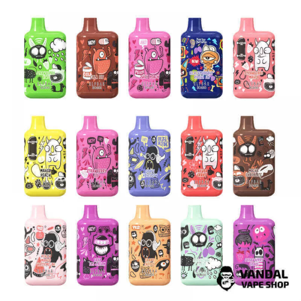 Одноразовий Pod Elf Bar BC4000 LE Disposable Device 650mAh 5% на 4000 затяжок Одноразовий Pod Elf Bar BC4000 LE Disposable Device 650mAh 5% на 4000 затяжок