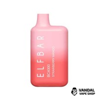 Elf Bar BC4000 Disposable Device 650mAh 5% - Strawberry Mango