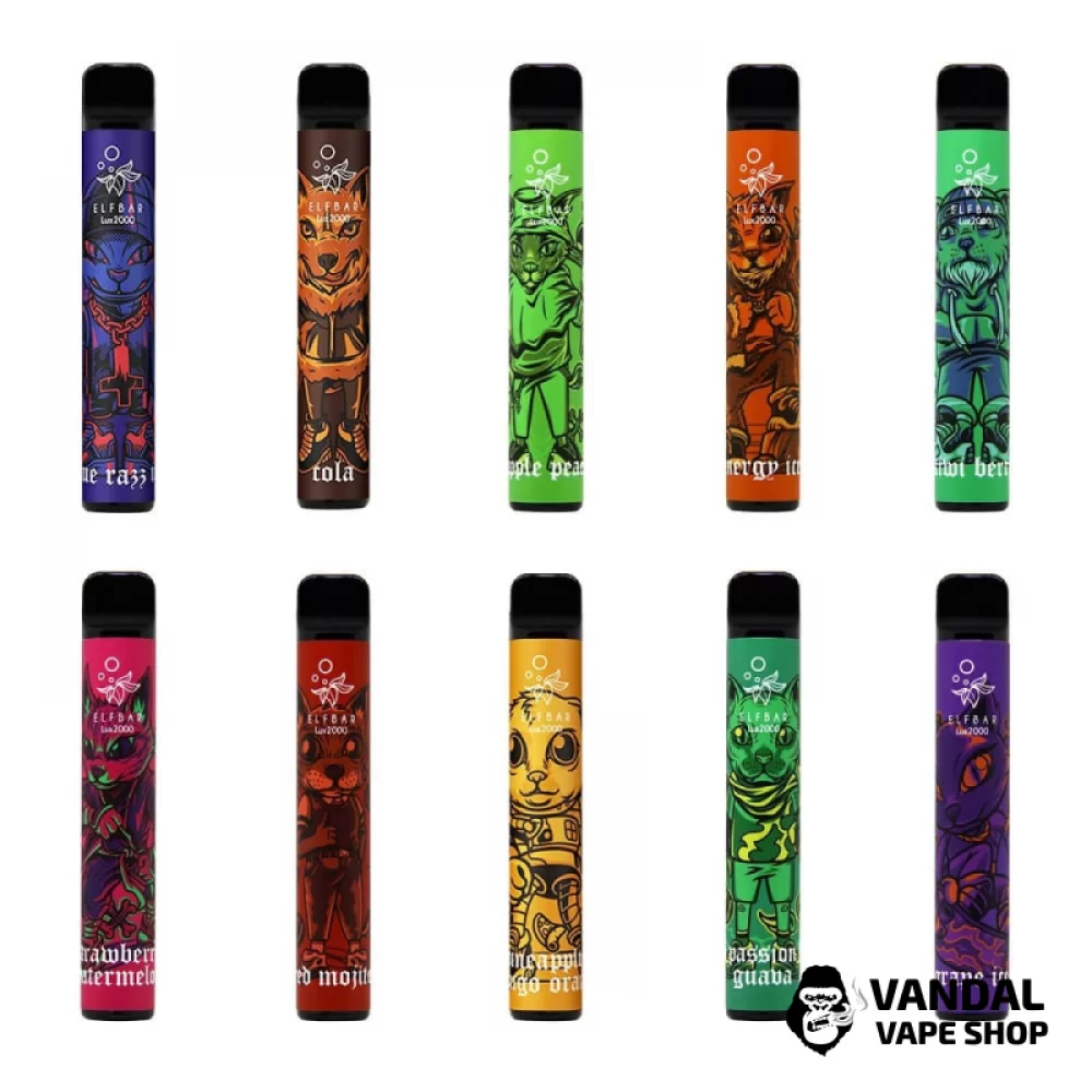 Одноразова Pod-система Elf Bar Lux на 2000 затяжок Одноразова Pod-система Elf Bar Lux на 2000 затяжок