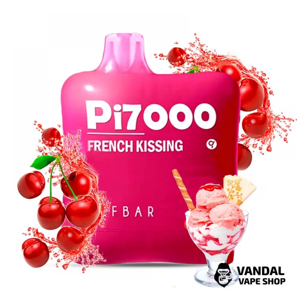 Одноразовый Elf Bar PI7000 500 мАч 5% на 7000 затяжек со вкусом вишневого мороженого Одноразовый Elf Bar PI7000 500 мАч 5% на 7000 затяжек со вкусом вишневого мороженого