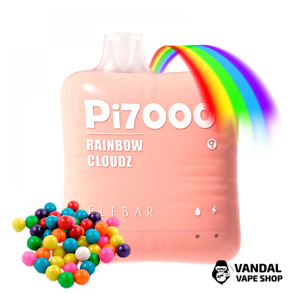 Одноразовый Elf Bar PI7000 500 мАч 5% на 7000 затяжек со вкусом конфет Одноразовый Elf Bar PI7000 500 мАч 5% на 7000 затяжек со вкусом конфет