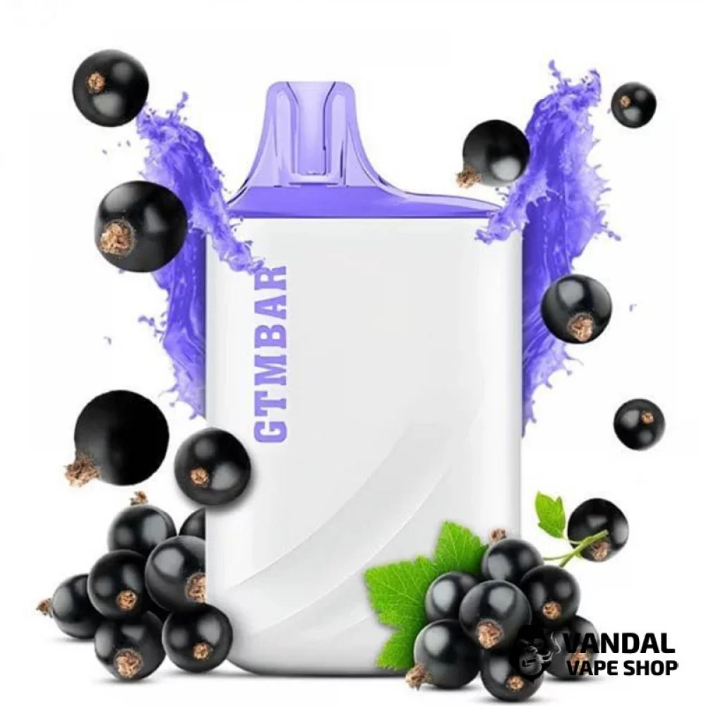 Одноразовая Pod система EGTM Bar Porter 5000 50 мг 550 мАч на 5000 затяжек со вкусом смородинового сока Одноразовая Pod система EGTM Bar Porter 5000 50 мг 550 мАч на 5000 затяжек со вкусом смородинового сока