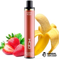 HQD Cuvie Plus 1200 Disposable Pod - Strawberry Banana