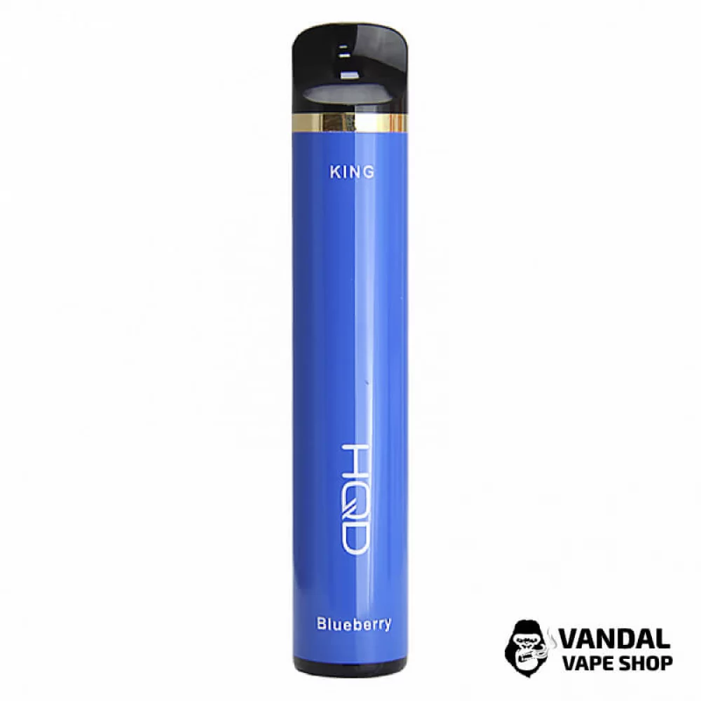 Одноразова Pod система HQD King на 2000 затяжок зі смаком чорниці Одноразова Pod система HQD King на 2000 затяжок зі смаком чорниці