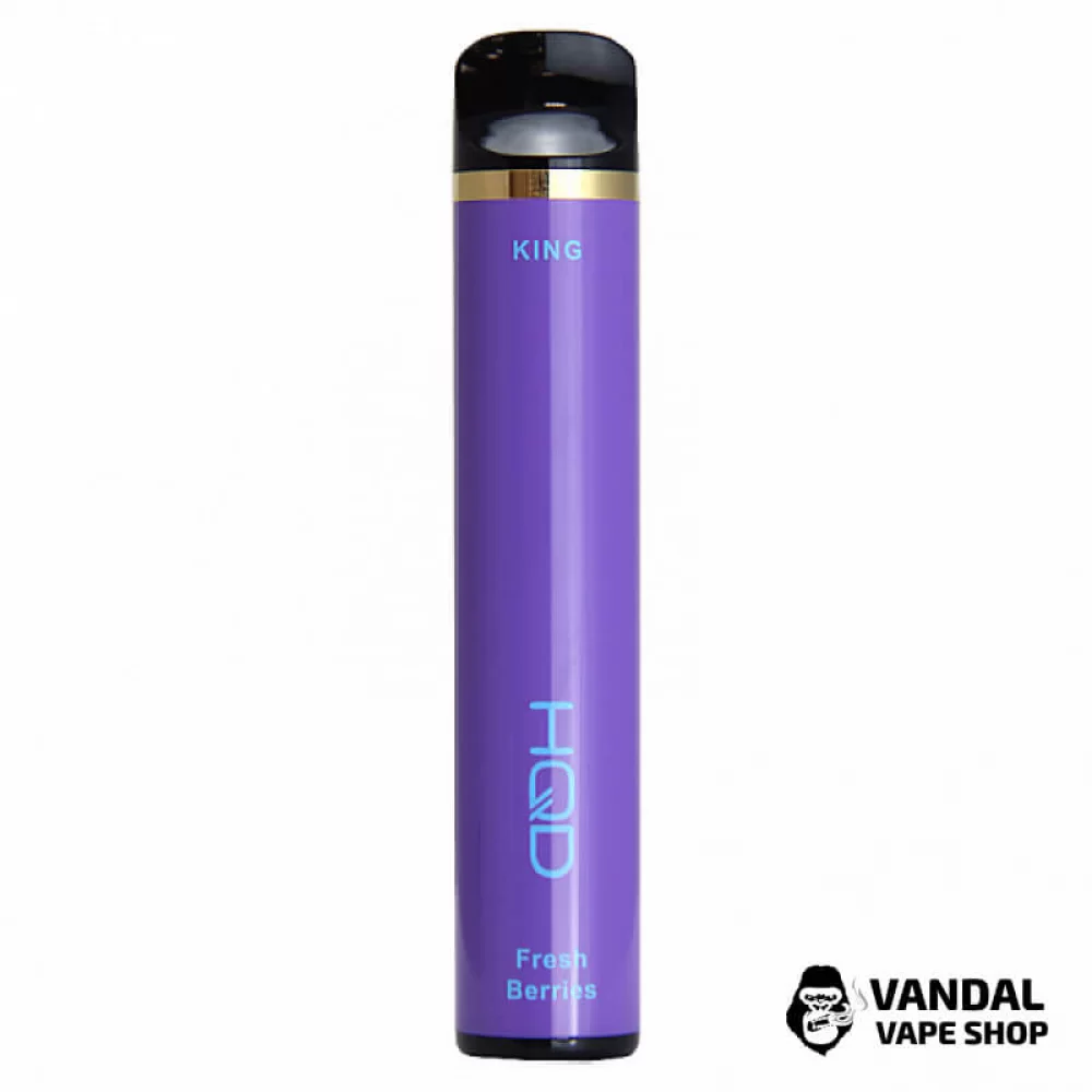 Одноразовая Pod система HQD King на 2000 затяжек со вкусом черники, малины и винограда Одноразовая Pod система HQD King на 2000 затяжек со вкусом черники, малины и винограда