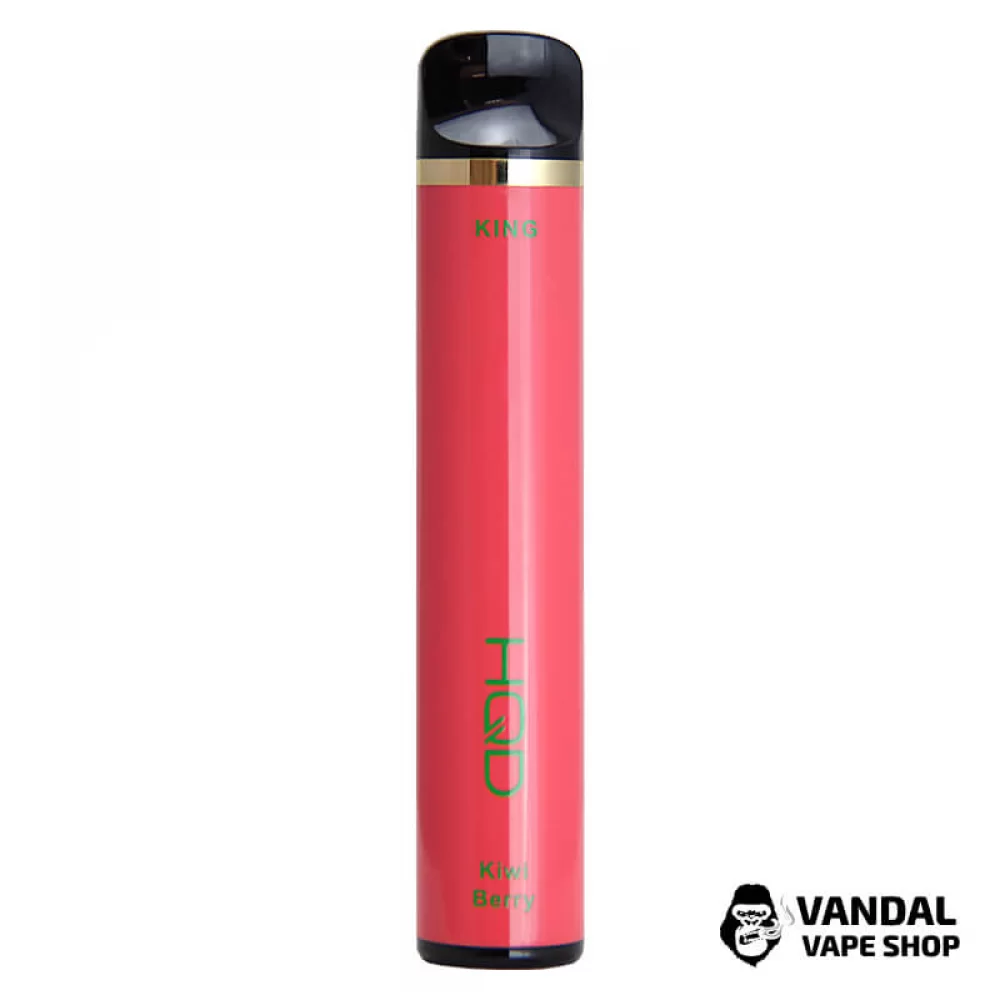 Одноразова Pod система HQD King на 2000 затяжок зі смаком полуниці і ківі