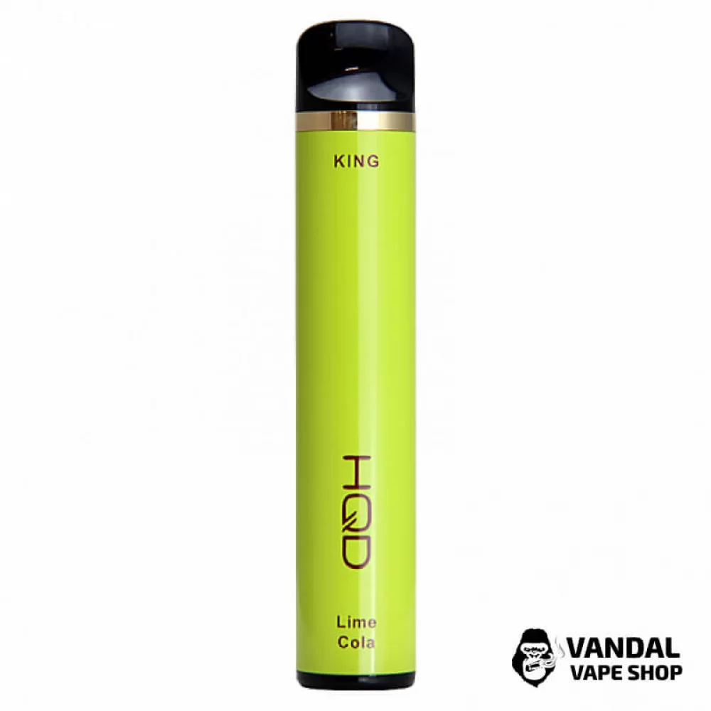 Одноразовая Pod система HQD King на 2000 затяжек со вкусом колы с лаймом Одноразовая Pod система HQD King на 2000 затяжек со вкусом колы с лаймом