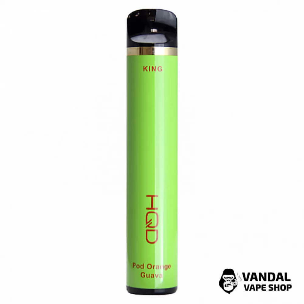 Одноразовая Pod система HQD King на 2000 затяжек со вкусом апельсина и гуавы Одноразовая Pod система HQD King на 2000 затяжек со вкусом апельсина и гуавы