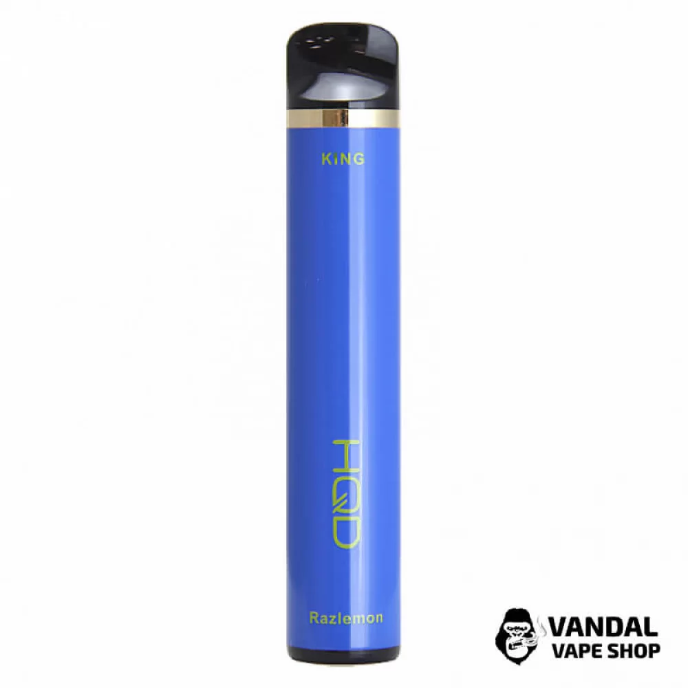 Одноразовая Pod система HQD King на 2000 затяжек со вкусом лимонада с голубой малиной Одноразовая Pod система HQD King на 2000 затяжек со вкусом лимонада с голубой малиной