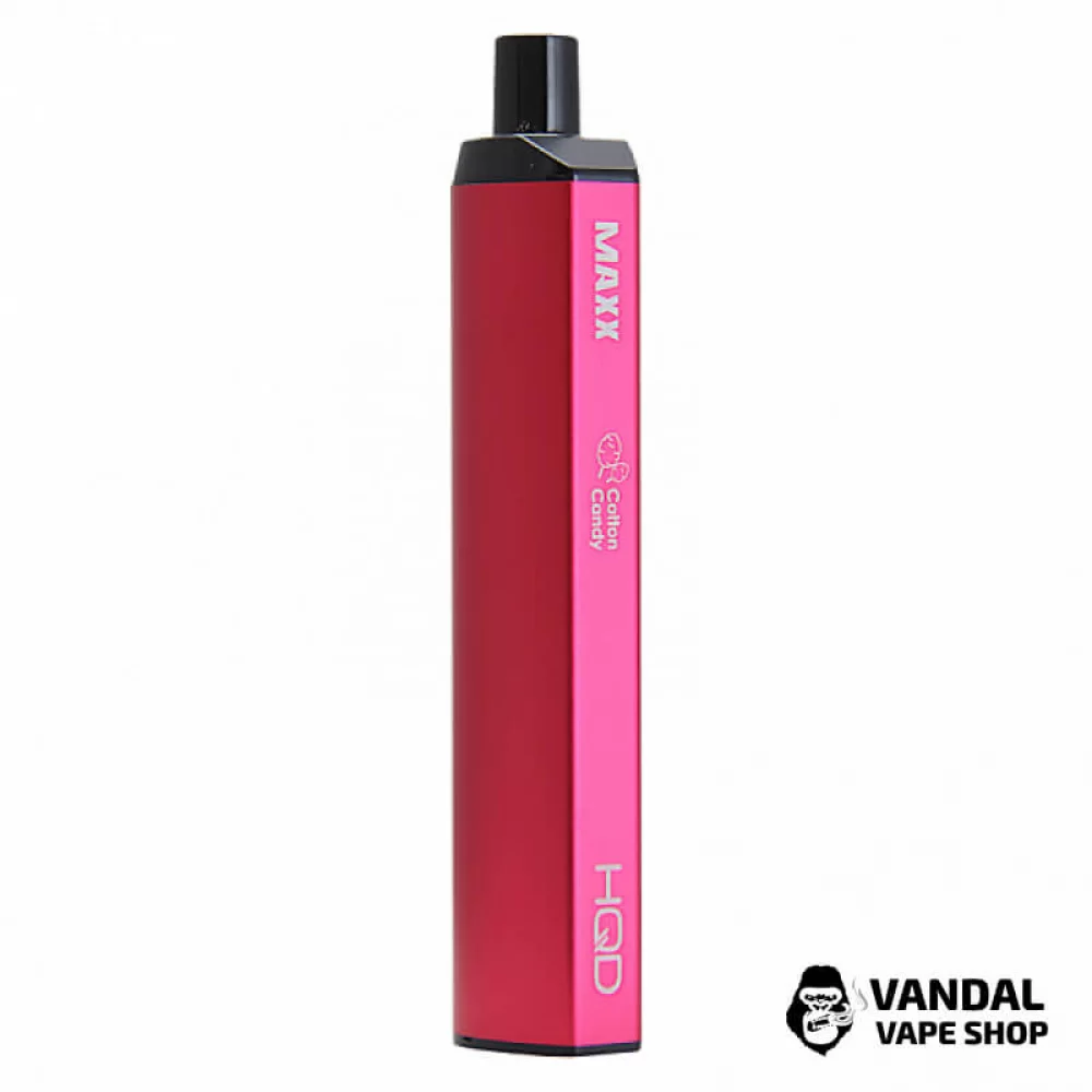 Одноразова Pod система HQD Maxx на 2500 затяжок зі смаком цукрової вати Одноразова Pod система HQD Maxx на 2500 затяжок зі смаком цукрової вати