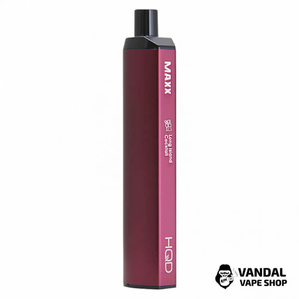 Одноразова Pod система HQD Maxx на 2500 затяжок зі смаком напою лонг айленд Одноразова Pod система HQD Maxx на 2500 затяжок зі смаком напою лонг айленд