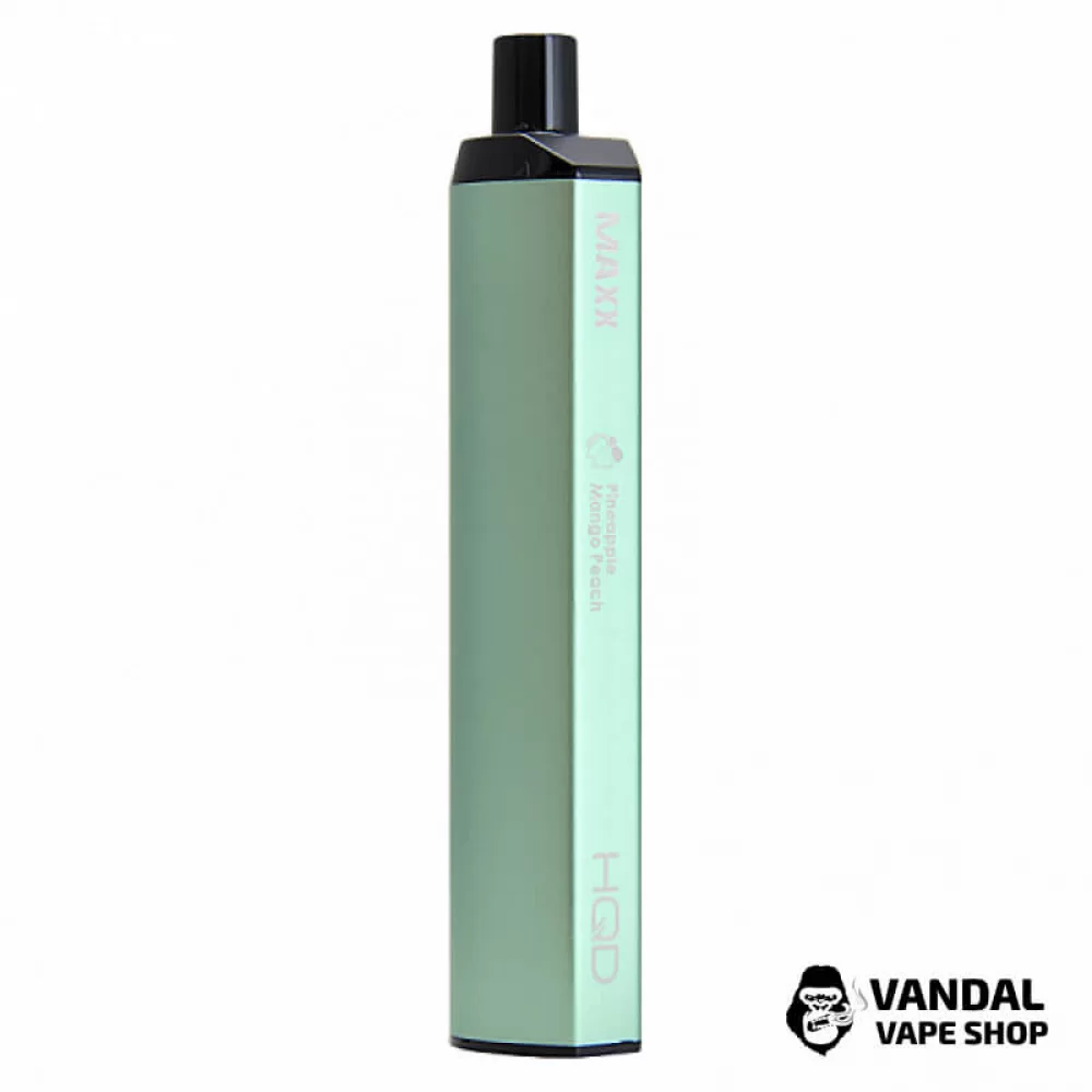 Одноразова Pod система HQD Maxx на 2500 затяжок зі смаком ананасу, манго і персика Одноразова Pod система HQD Maxx на 2500 затяжок зі смаком ананасу, манго і персика