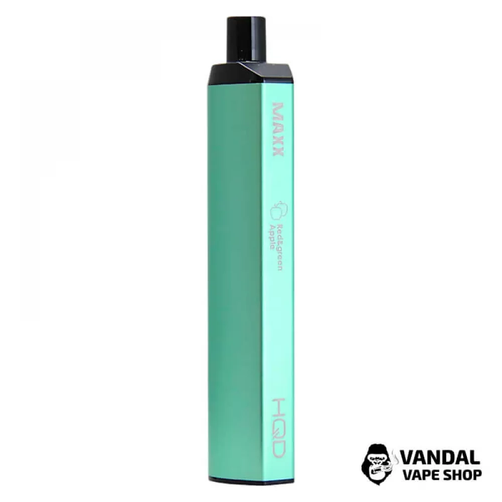 Одноразовая Pod система HQD Maxx на 2500 затяжек со вкусом двойного яблока Одноразовая Pod система HQD Maxx на 2500 затяжек со вкусом двойного яблока