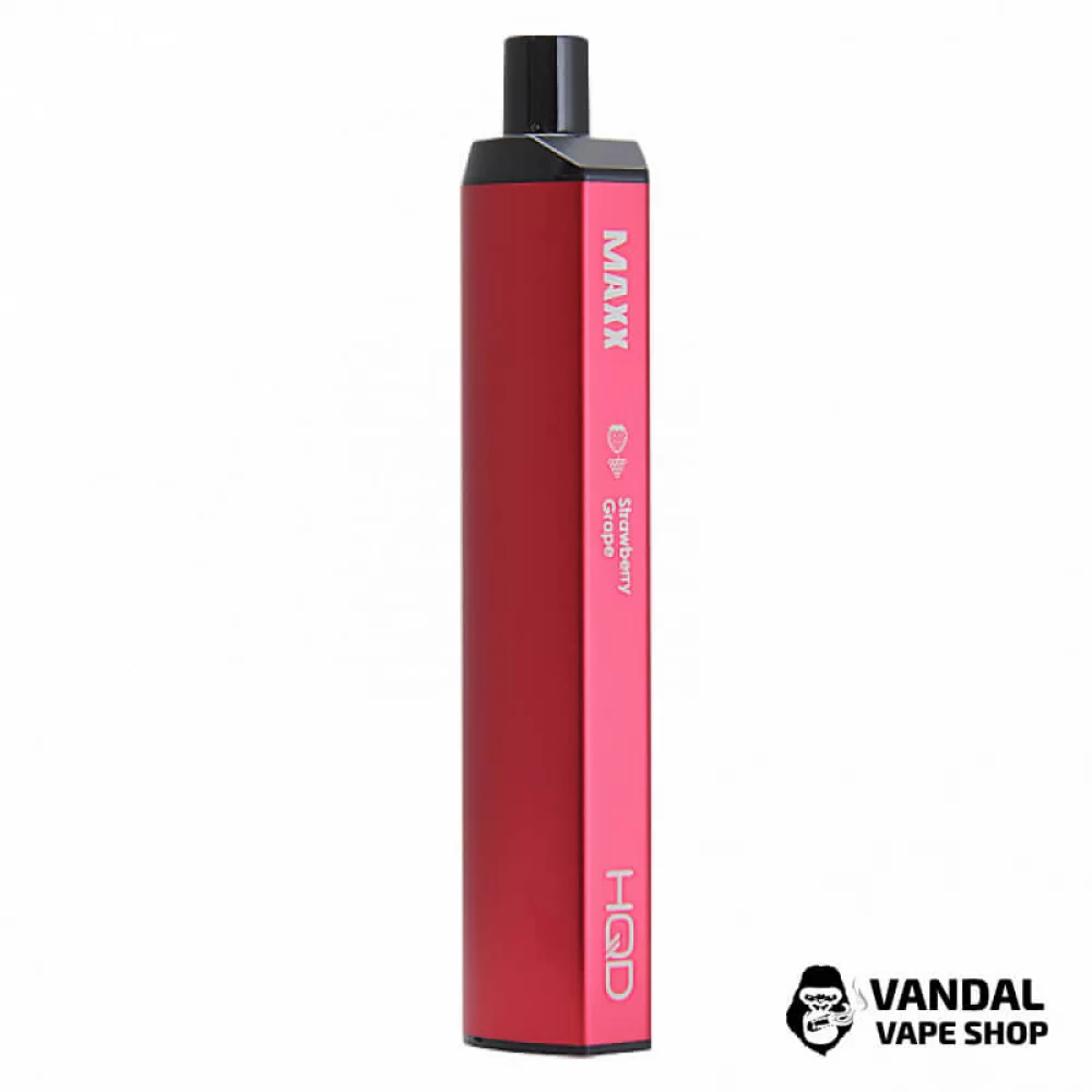 Одноразова Pod система HQD Maxx на 2500 затяжок зі смаком полуниці з виноградом Одноразова Pod система HQD Maxx на 2500 затяжок зі смаком полуниці з виноградом