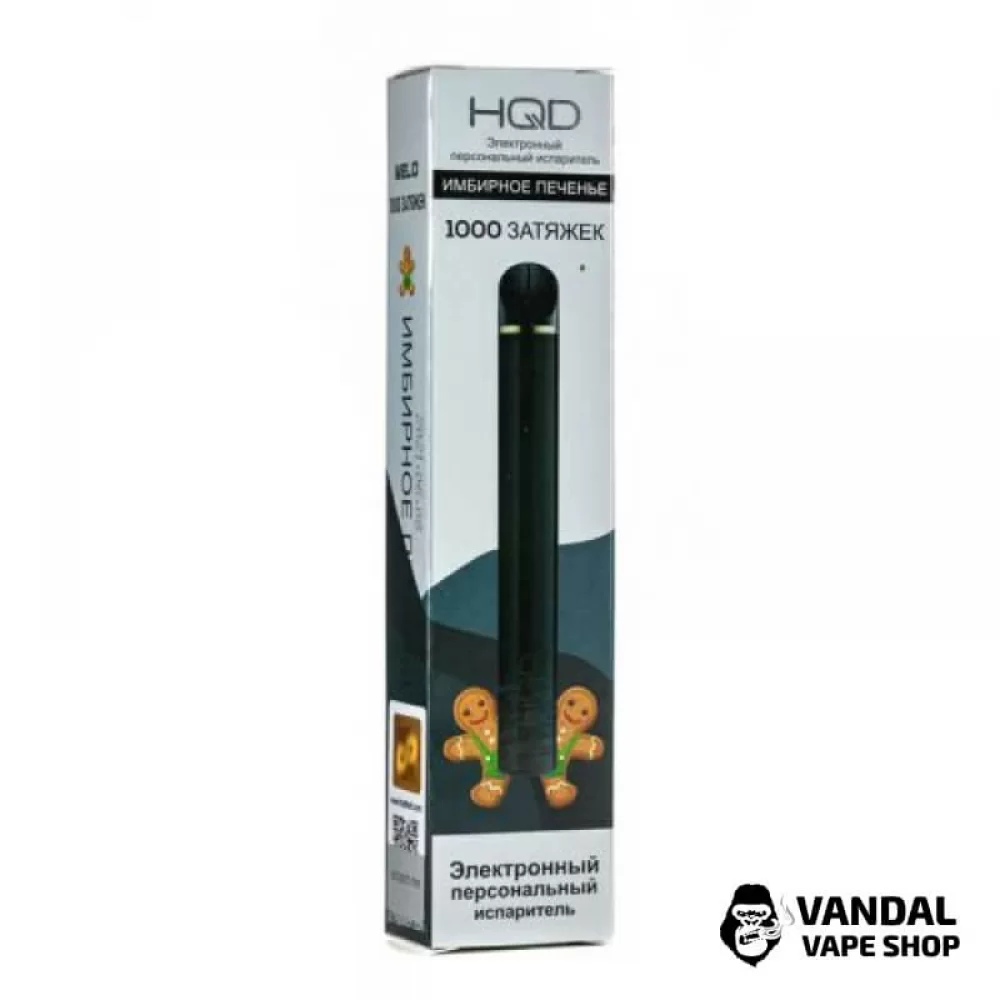 Одноразовая Pod система HQD Melo на 1000 затяжек со вкусом имбирного печенья